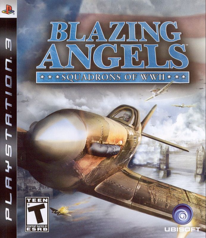 Blazing Angels Squadrons of WWII box art for Playstation 3